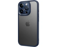 Rock Guard Touch Matte Series dėklas skirtas Apple iPhone 16 Pro Max mėlynos spalvos