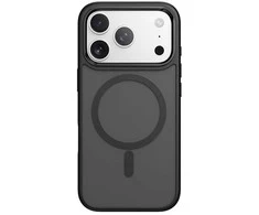 Rock Guard Touch Matte Series Magnetic dėklas skirtas Apple iPhone 17 Pro Max juodos spalvos (metal lens frame)