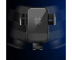Rock Magnetic gravity car holder EDZ-03 induction to air vent juodas