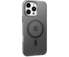 Rock Matte Series Magnetic dėklas skirtas Apple iPhone 16 juodos spalvos