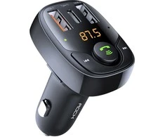 Oem Rock Transmiter FM B301 MP3, Bluetooth – 2xUSB + Type C + micro SD – 36W juodos spalvos