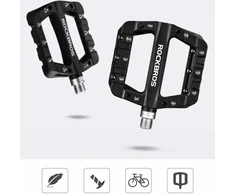 Rockbros 2017-12CBK Nylon Bicycle Pedal Set – juodos spalvos
