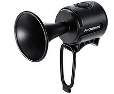 Rockbros 34210002001 electronic bicycle bell – juodos spalvos