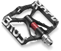 Rockbros 37213071001 Aluminum Alloy Bicycle Pedal Set – juodos spalvos