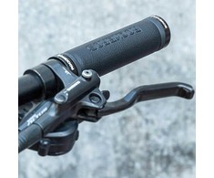 Rockbros 40210003001 microfiber bicycle handlebar grips – juodos spalvos