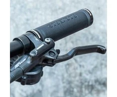 Rockbros 40210003001 microfiber bicycle handlebar grips – juodos spalvos