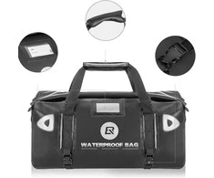 Rockbros AS-005BK waterproof motorcycle bag – juodos spalvos