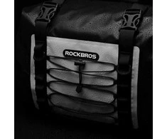 Rockbros AS-010BGR motorcycle bag, waterproof – pilkos spalvos