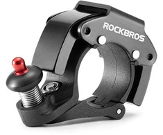 Rockbros bicycle bell 34210006001 shape C – juodos spalvos