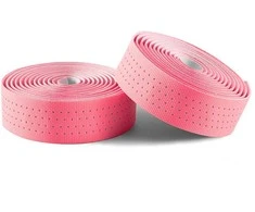 Rockbros dviračio vairo juosta Perforated Silicone – rožinės spalvos