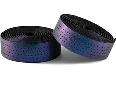 Rockbros Handlebar Tape Perforated Silicone with Chameleon Effect – Violetinė