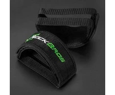 Rockbros GZT1001BK Bicycle Pedal Straps 2 pcs – juodos spalvos