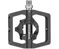 Rockbros PD15-BK Aluminum Alloy Bicycle Pedal Set – juodos spalvos