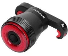 Rockbros Q5 Rear Bike Light with Intelligent Stop System – juodos spalvos
