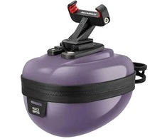 Rockbros Rigid Hard Shell Compact Saddle Bag 0.4l – violetinės spalvos