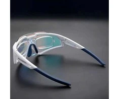 Rockbros SP297 polarizing cycling glasses – baltas