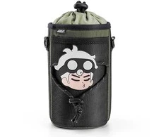 Rockbros Travel Bottle Bag su Shoulder Strap 1l – žalios spalvos