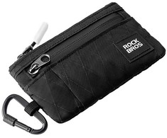 Rockbros Travel Wallet with Carabiner – juodos spalvos