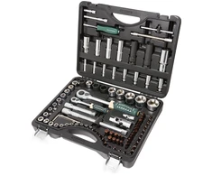 ROCKFORCE ĮRANKIŲ KOMPLEKTAS 94vnt. +6vnt. 1/2` ir 1/4` RF-4941-5 PREMIUM