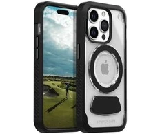 Rokform Eagle 3, Magnetic Golf dėklas skirtas Apple iPhone 15 Pro, skaidrus
