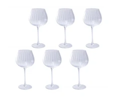 Rose&amp;Tulipani ROP ROSE&TULIPANI PRISMIA Set of 6 glasses 460 ml