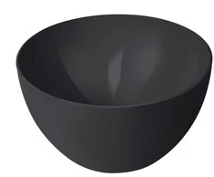 rotho Dubenėlis, 450 ml, 12.5 cm, plastikas, juoda