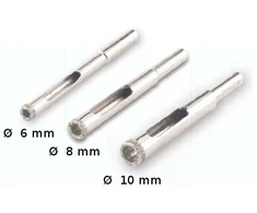 Grąžtas RUBI KORONA EASY GRES Z NASYPEM DIAMENTOWYM 6,5mm