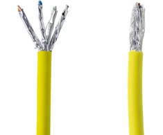 S/FTP CAT7 PNI SF07 kabelis, 10Gbps, 1000MHz, skirtas interneto ir stebėjimo sistemoms
