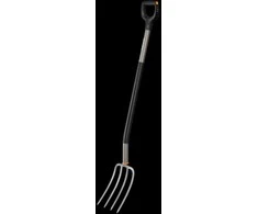 Fiskars Ergonomic šakė daržui (plokščiais virbais)