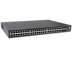 Šakotuvas Level One Carruzzo LevelOne GTU-5211 tinklo komutatorius Ne-valdomas Gigabit Ethernet (10/100/1000) Juoda