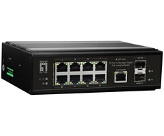 Šakotuvas Level One Carruzzo LevelOne IGP-1061 tinklo komutatorius Valdomas L2 Gigabit Ethernet (10/100/1000) Maitinimas per Eternetą (PoE) Juoda