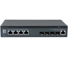 Šakotuvas Level One Carruzzo LevelOne XEL-0891 Valdomas L3 10G Ethernet (100/1000/10000) Desktopas Pilka