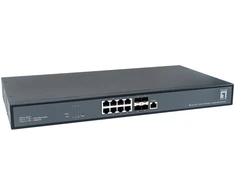 Šakotuvas Level One Carruzzo LevelOne XEL-1291 Valdomas L3 10G Ethernet (100/1000/10000) 1U Juoda