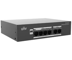 Šakotuvas Carruzzo POE komutatorius NSW2100-6GT-POE-IN 4 prievadų UNIVIEW