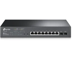 Šakotuvas Carruzzo TP-Link JetStream TL-SG2210MP tinklo komutatorius Valdomas L2/L2+ Gigabit Ethernet (10/100/1000) Maitinimas per Eternetą (PoE) 1U Juoda