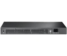 Šakotuvas Carruzzo TP-Link JetStream TL-SG3428 tinklo komutatorius Valdomas L2/L3 Gigabit Ethernet (10/100/1000) 1U Juoda