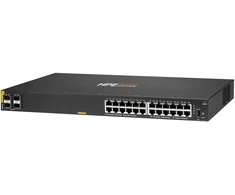 Šakotuvas HPE Aruba Networking CX 6000 24p 10M/100M/1G Class4 PoE 4p SFP 1G 370W Switch Valdomas L3 Gigabit Ethernet (10/100/1000) Maitinimas per Eternetą (PoE) 1U