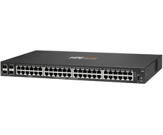 Šakotuvas HPE Aruba Networking CX 6000 Valdomas L2/L3 Gigabit Ethernet (10/100/1000) 1U Juoda