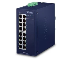Šakotuvas PLANET IGS-1600T tinklo komutatorius Ne-valdomas L2 Gigabit Ethernet (10/100/1000) Mėlyna