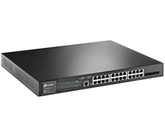 Šakotuvas TP-Link JetStream TL-SG3428MP tinklo komutatorius Valdomas L2+ Gigabit Ethernet (10/100/1000) Maitinimas per Eternetą (PoE) 1U Juoda