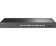 Šakotuvas TP-Link JetStream TL-SG3428X-M2 valdomas L2+ tinklo jungiklis, 2.5G Ethernet (100/1000/2500), 1U, juodas
