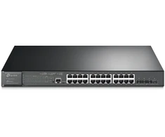 Šakotuvas TP-Link JetStream TL-SG3428XMP tinklo komutatorius Valdomas L2+ Gigabit Ethernet (10/100/1000) Maitinimas per Eternetą (PoE) 1U Juoda