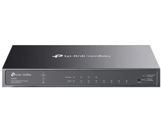 Šakotuvas TP-Link Omada TL-SG2008P Valdomas L2/L2+ Gigabit Ethernet (10/100/1000) Maitinimas per Eternetą (PoE) Juoda