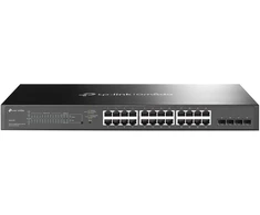 Šakotuvas TP-Link Omada TL-SG2428P Valdomas L2/L2+ Gigabit Ethernet (10/100/1000) Maitinimas per Eternetą (PoE) 1U Juoda