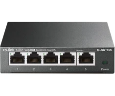 Šakotuvas TP-Link TL-SG105S Nekonfigūruojamas Gigabit Ethernet (10/100/1000) Juoda