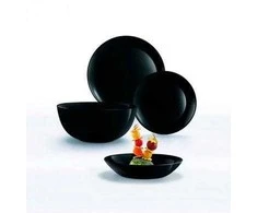 Salotinė LUMINARC DIWALI Juodas, Ø21 cm