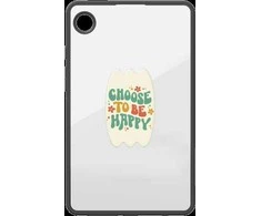 Samsung FPX115AMBGW Tab A9 Hybrid Edge Cover with Finger Tok Transparent, Žalias