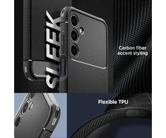 Samsung Galaxy A25 5G Spigen Rugged Armor Matte dėklas telefonui juodos spalvos