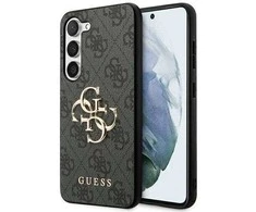 Samsung Galaxy A35 5G Guess dėklas 4G Big Metal Logo (GUHCSA354GMGGR) juodos spalvos