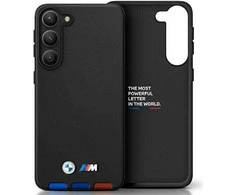 Dėklas BMW BMHCSA5422 PTDK A54 juodos spalvos Leather Stamp Tricolor